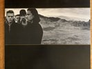 U2 The Joshua Tree 1987 Island Records 90581-1 Vinyl LP With Lyrics Insert