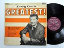 JERRY LEE LEWIS Jerry Lee's Greatest  LP 1960s UK compilation VG++ vinyl Dh 318
