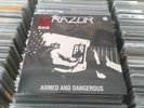 Razor – Armed And Dangerous - RED BLACK MARBLED VINYL - 250 MADE SEALED