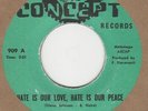 Fred Mark Hate Is Our Love Hate Is Our Peace Concept 909 Soul Northern Motown