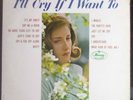 Lesley Gore 1963, I'll Cry If I Want To, Excellent Cond Preowned Vinyl LP
