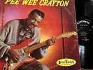PEE WEE CRAYTON LP- SELF TITLED = BLUES GUITAR -CROWN 5175- MONO DEEP GROOVE