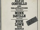Columbia AS 443 Elivs Costello/ Mink DeVille/ Nick Lowe PROMO LP - Orange Vinyl