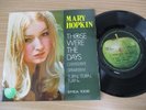MARY HOPKIN - Those were the Days - Rare HONG KONG Ltd release EP
