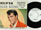 Elvis Presley Picture Sleeve 45 - Blue River - RCA Victor - promo