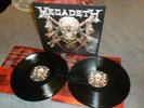 MEGADETH- KILLING IS MY BUSINESS THE FINAL KILL 2 X LP HEAVY METAL ROCK EX/EX