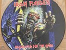 iron maiden vinyl picture disc album Lp no prayer for the dying EMI