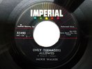JACKIE WALKER 45 'ONLY TEENAGERS ALLOWED' USA IMPERIAL KILLER 1958 ROCKABILLY VG