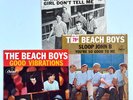 3 Beach Boys 45 with Picture Sleeves Barbara Ann Sloop John B Good Vibrations