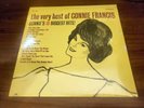 CONNIE FRANCIS - The Very Best Of Connie Francis - 15 Biggest Hits Vinyl - LP