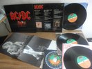 AC/DC – 3 Record Set 1981 mint- Australia Hard Rock (Bon Scott) + Poster