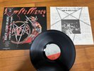 SLAYER -show no mercy RARE 1ST PRESS JAPAN 1984 LP +OBI