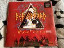 Def Leppard - Hysteria Live - Limited Edition 2LP Crystal Clear Vinyl - Sealed