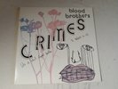 The Blood Brothers Crimes Vinyl LP Clear 2004 Second Nature Rare