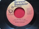 BEVERLY & DUANE   LOVE b/w YOU BELONG TO ME - U.S BROWN BOMBER - MODERN SOUL X/O