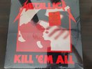 Metallica 'Kill 'Em All' LP SEALED 1988 Elektra Re-issue with bonus tracks