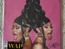 Cardi B WAP Limited Edition Gold Vinyl Ft Meg Thee Stallion RARE