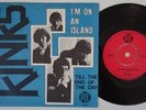 KINKS I'm On An Island RARE DENMARK 45 Till The End Of The Day MOD garage HEAR