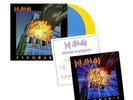SOLD OUT DEF LEPPARD PYROMANIA 40TH DOUBLE COLOURED VINYL & HAND SIGNED CERT COA