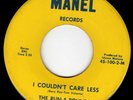 MOODY JANGLE GARAGE 45 - RUN-A-ROUNDS - I COULDN'T CARE LESS - HEAR