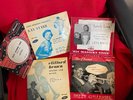 5 x 1950's EP Jazz Records - Clifford Brown - Dizzy Gillespie - Kay Starr - Lena