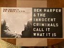 2 LPs Ben Harper - No Mercy In This Land & Call It What It Is (used)