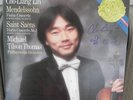 Mendelssohn / Saint-Saens - Violin Concertos AUTOGRAPHED LP by Cho-Liang Lin