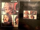 THE BEATLES Let It Be ITALY 1st Original APPLE Pressing LP w/GET BACK 1970 book