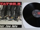 Stators - Never Too Late LP 1st Press 1985 Rare Sortilege Fisc Warning H-Bomb