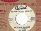 ROCKABILLY - GENE VINCENT CAPITOL promo - 