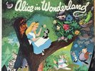 ALICE IN WONDERLAND Disneyland Record WDL4015 LP 1957 Rare Darlene Gillespie EX
