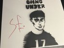 RARE SIGNED NEW SAM FENDER -SEVENTEEN GOING UNDER SPRAY PAINTED SLEEVE VINYL LP