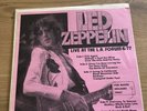 Rare Led Zeppelin Live L.A. Forum 6/77 Vinyl Double Lp Live Album LZ 1234