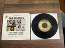 The Beatles Apple 45 record The Long And Winding Road 1975 LA All Rights PS