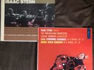 2 ISAAC STERN LPs: Bach, Vivaldi w David Oistrakh; Lalo, Bruch Columbia 6-Eye NM