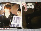 DAVID BOWIE TIME WILL CRAWL 12'' SINGLE X 2. UK + RARE US VERSION