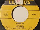 NYC DOO WOP 45 RPM THE LARKS IF IT'S A CRIME B/W TIPPIN' IN   LLOYDS