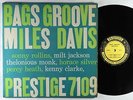 Miles Davis - Bags' Groove LP - Prestige - 7109 Mono DG RVG