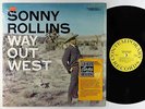 Sonny Rollins - Way Out West LP - Contemporary - OJC-337 VG++ Shrink