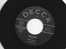 ROCKABILLY bw TEEN 45 -  BUDDY HOLLY - TING-A-LING -  HEAR- 1958 DECCA
