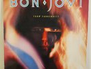 BON JOVI 7800° Fahrenheit 1985 LP GLAM/HAIR METAL HARD ROCK ORG PRS VINYL