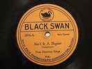 BLUES FOUR HARMONY KINGS Ain't It A Shame BLACK SWAN 2016 V-