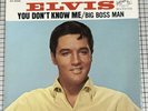 Elvis Presley 45 Record 47-9341 Big Boss Man / You Don't Know Me SLEEVE N MINT