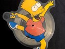 The Simpsons Do The Bartman Shaped Picture Single Excellent Vinyl Record GEF87P