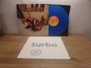 TURBO, Snow Girl  BLUE VINYL, CAR COVER Porsche, HARD ROCK mint- 70s LP