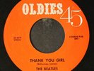 BEATLES: do you want to know a secret? / thank you girl OLDIES 45 7