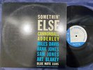 CANNONBALL ADDERLEY SOMETHIN' ELSE BLUE NOTE GXF 3001 STEREO JAPAN VINYL LP