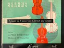Brahms, Quintet in B Minor For Clarinet And Strings, Op. 115, Vinyl LP, VG+