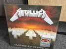 METALLICA LP Master of Puppets Battery Brick ORANGE & RED COLOURED VINYL Mails