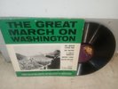 REV. MARTIN LUTHER KING JR. THE GREAT MARCH ON WASHINGTON VINYL LP VG